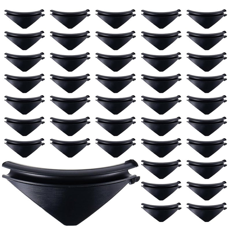 Joyfolk 50 Pcs Snack Vending Machine Universal Product Coil Pushers Black ABS 1/8 Inch Spiral Coil Pushers to Prevent Potato Chips and Candies from Getting Stuck(Black) - Image 1